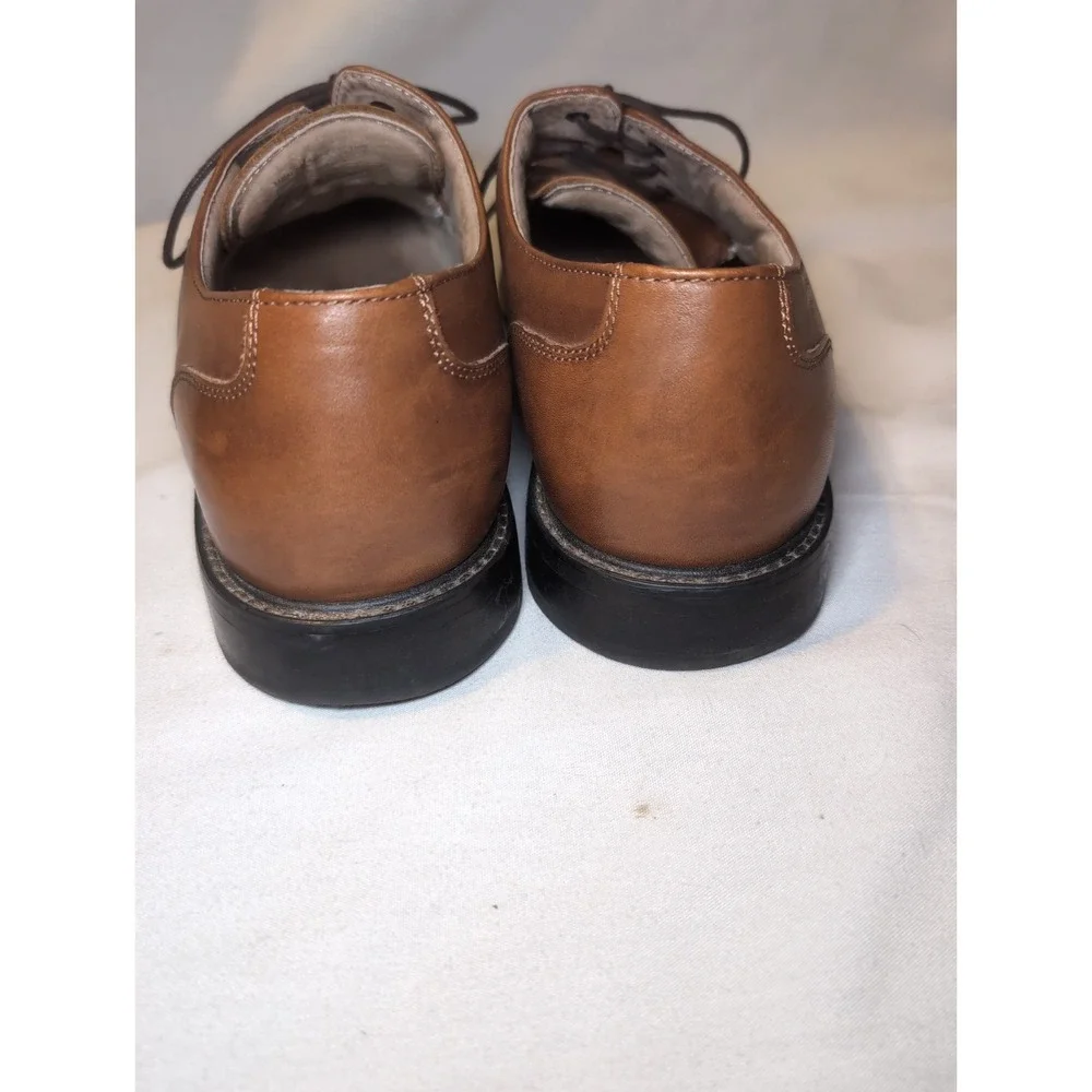 FLORSHEIM Brown Leather Oxford Shoes 11175-221 Size 13 D Men's Dress Lace Up